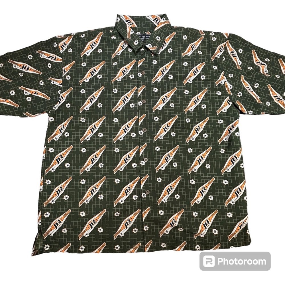 Vintage 90s Johnny Blaze All Over Print Shirt Size XXL